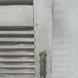 Volet ancien en bois percienne
