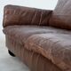 Mid-century patchwork leather sofa in the style of De Sede, 1970s