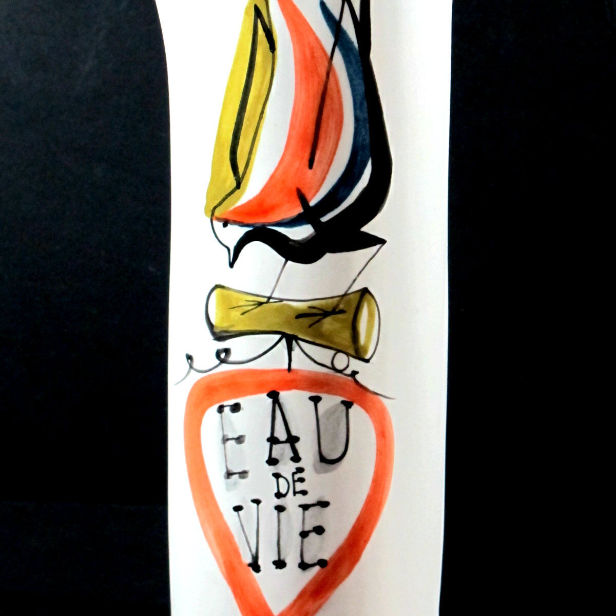 Bottle "water of life" pitcher Roger Capron Vallauris