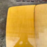 Extendable table with extensions old vintage compass legs design XXeme