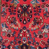 Tapis vintage fait main Sarouk 66cm x 130cm - 1C998