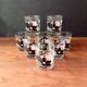 9 luminarc glasses model anaïs black rose vintage whisky glass