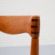 Teak Dining Chairs by H.W. Klein for Bramin 1960s