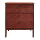 Commode Ulferts teck années 60 poignées intégrées