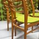 Lot of 4 Scandinavian chairs from the 1960s.