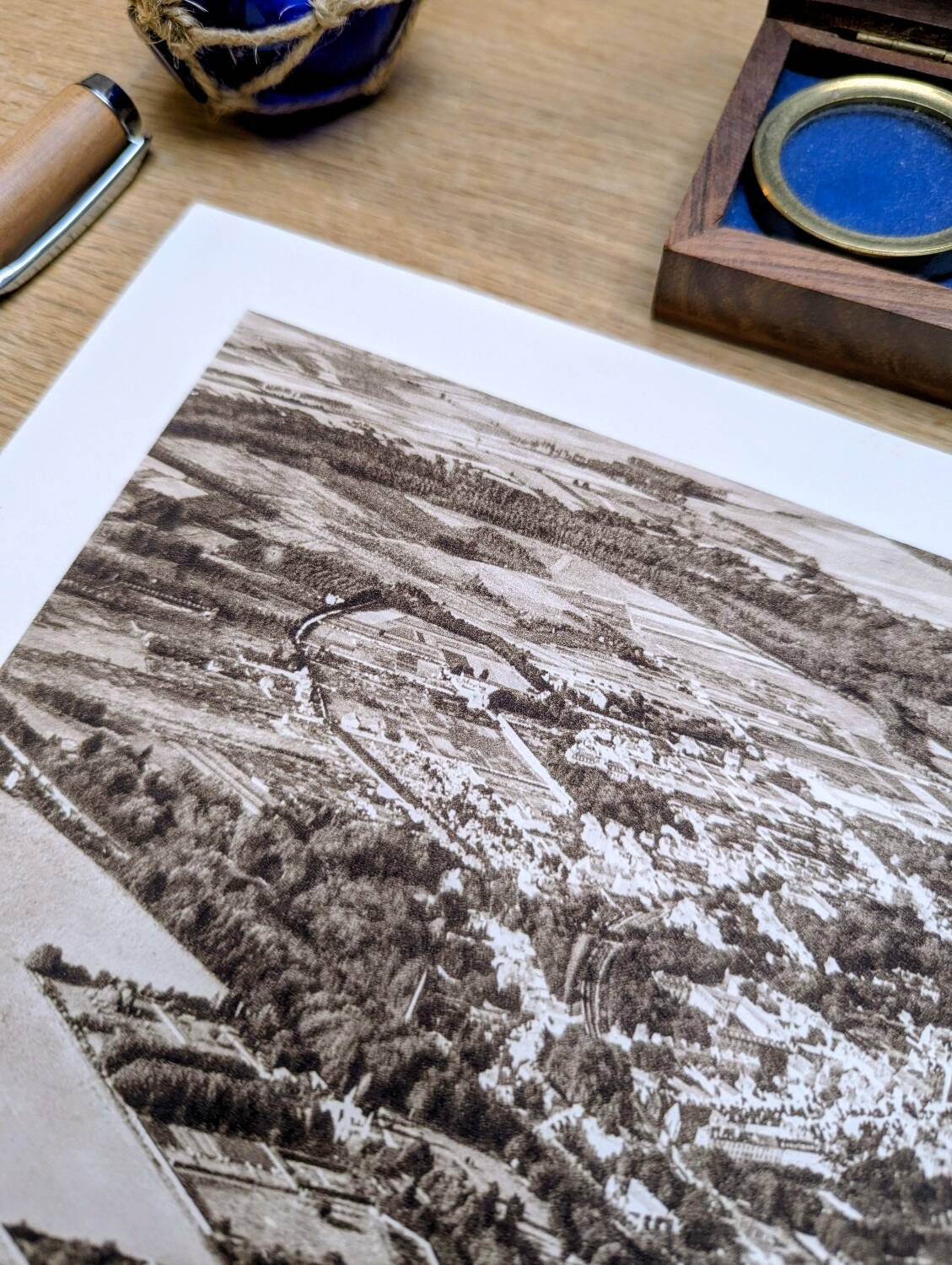 Meaux, photo plate printed in 1934.