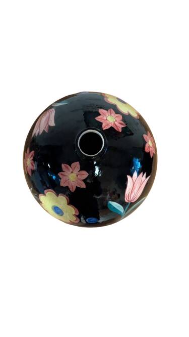 Vase with floral decoration, 1950s