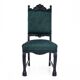 A pair of antique chairs on lion's paws, Western Europe, circa 1920.
