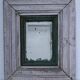Beveled mirror patinated wood early 20th century
