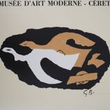 Georges Braque: Les Colombes, signed lithographic poster