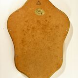 Miroir cadre vieil or 39 x 28 cm