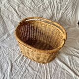 Vintage Wicker Bicycle Basket