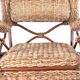 Reed rocking chair