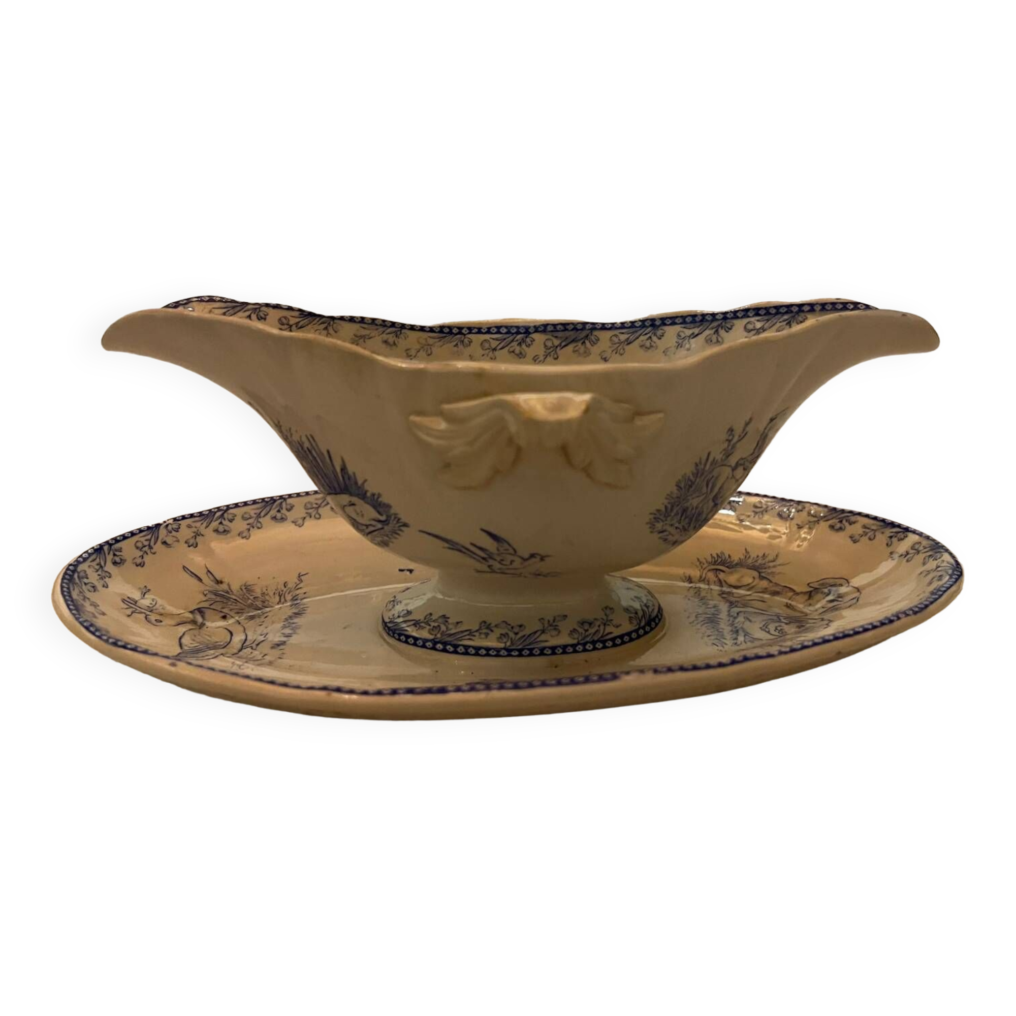 Vintage FF Pexonne sauceboat