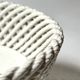handwoven ceramic bowl/table centrepiece, Italy circa 1970