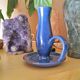 Handmade hand candle holder signed Malarmey vintage 50/60