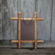 Wooden bamboo imitation mirror, antique mirror, hanging mirror