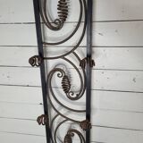 Porte manteau art déco en fer forgé des années 30