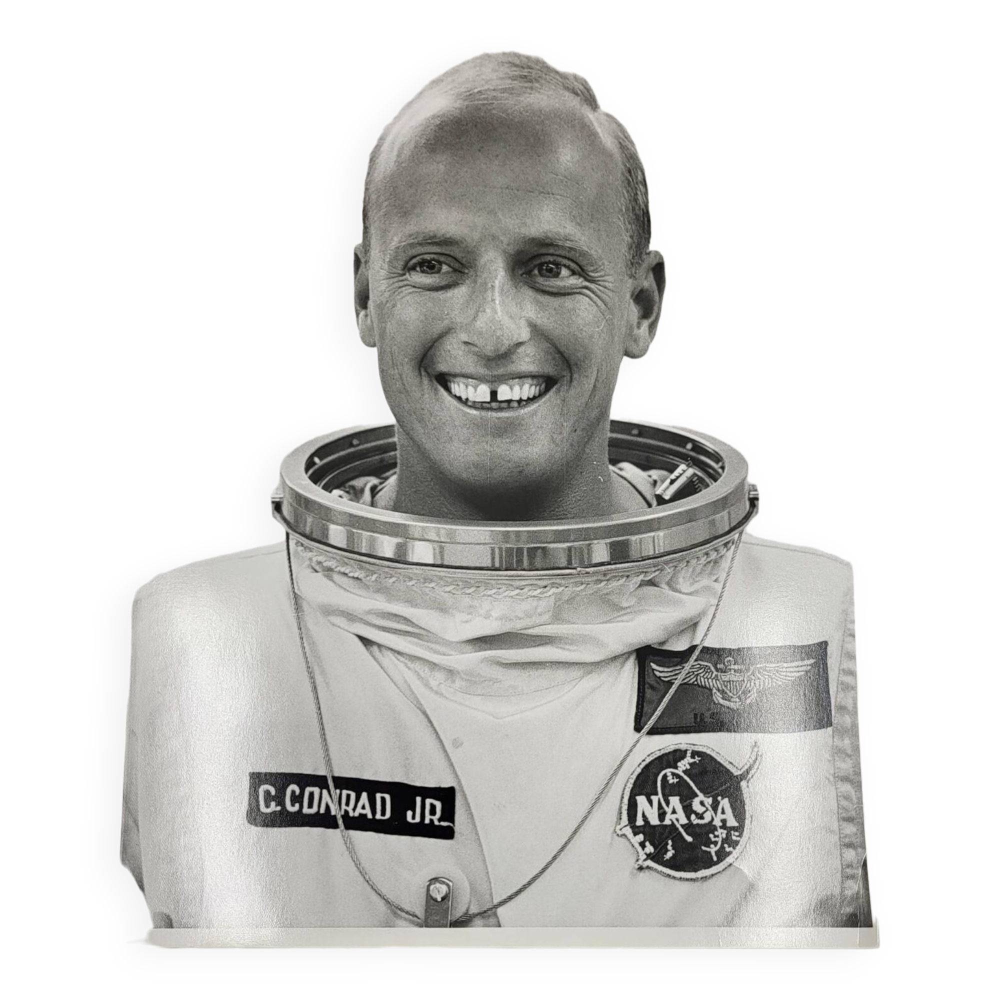NASA photograph of Charles "Pete" Conrad, GEMINI XI Mission, 1966,