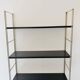 Gold and brown String wall shelves