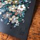 Peinture a4 fleurs jaunes et blanches
