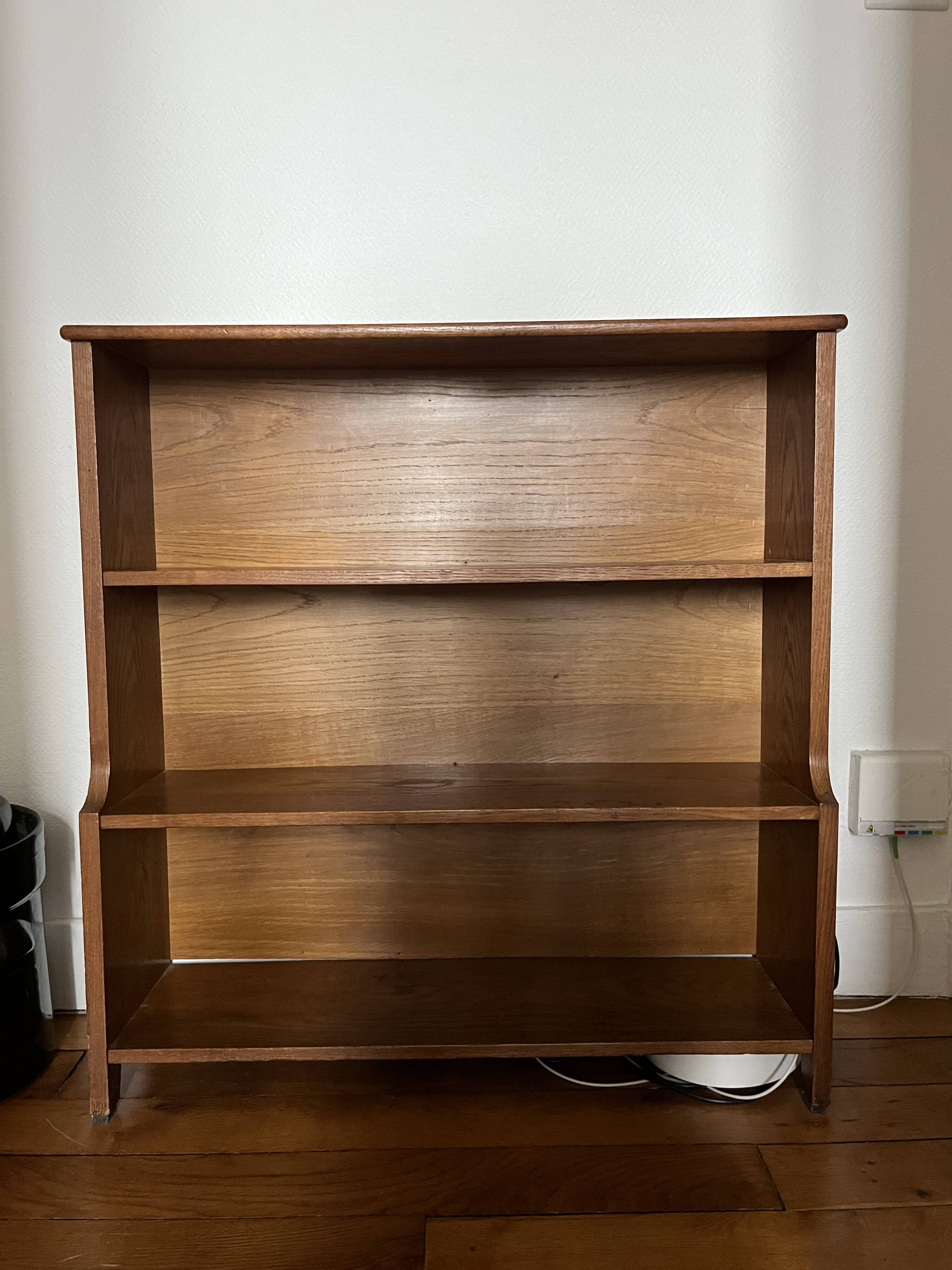 Small wooden library