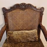 Louis XV armchair in oak