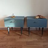 Paire de chevets vintage