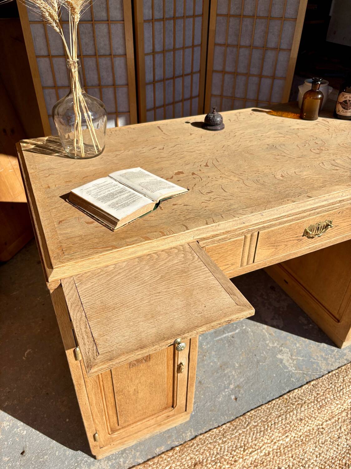 Bureau Art déco en chêne