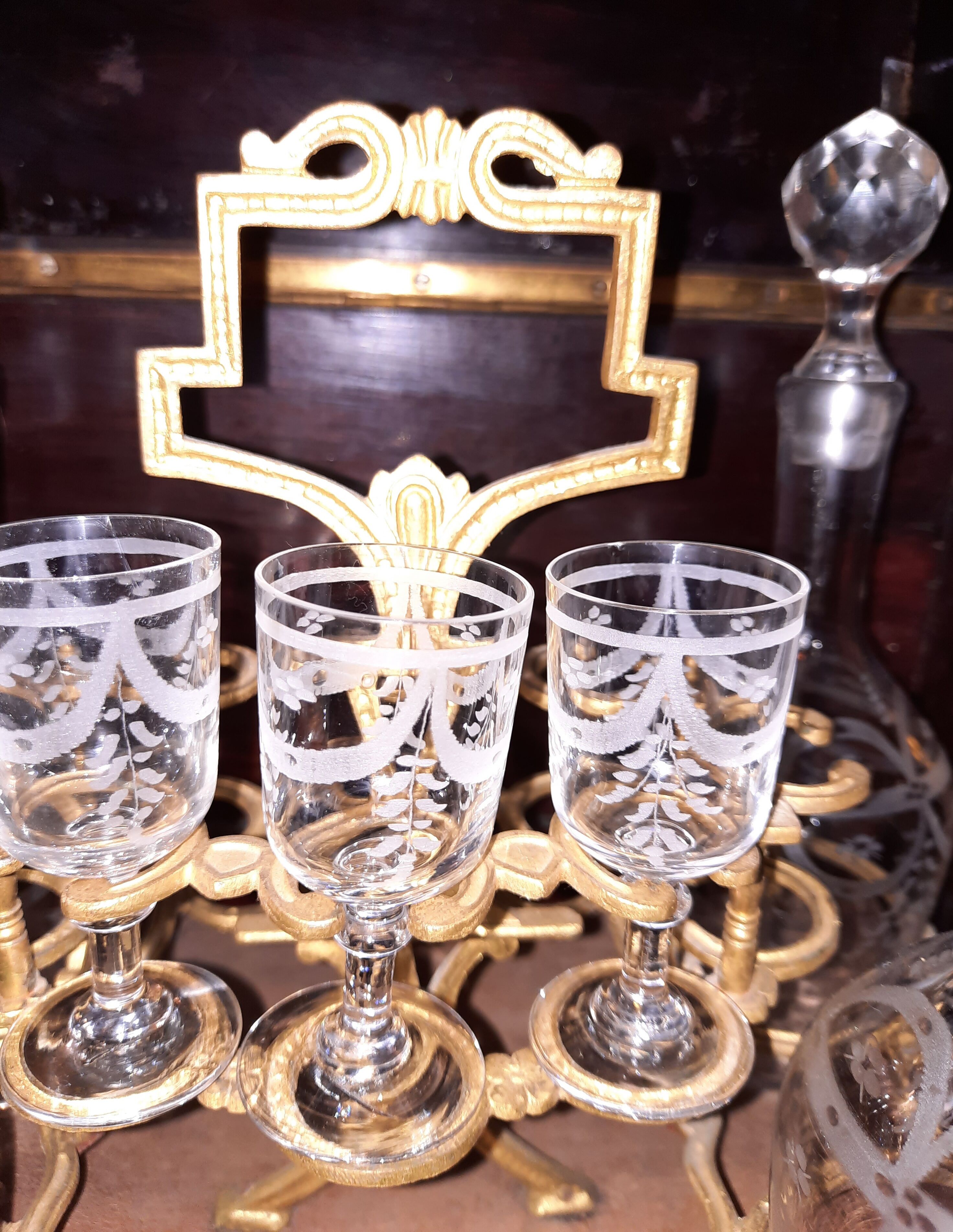 Cave à liqueur Napoléon III