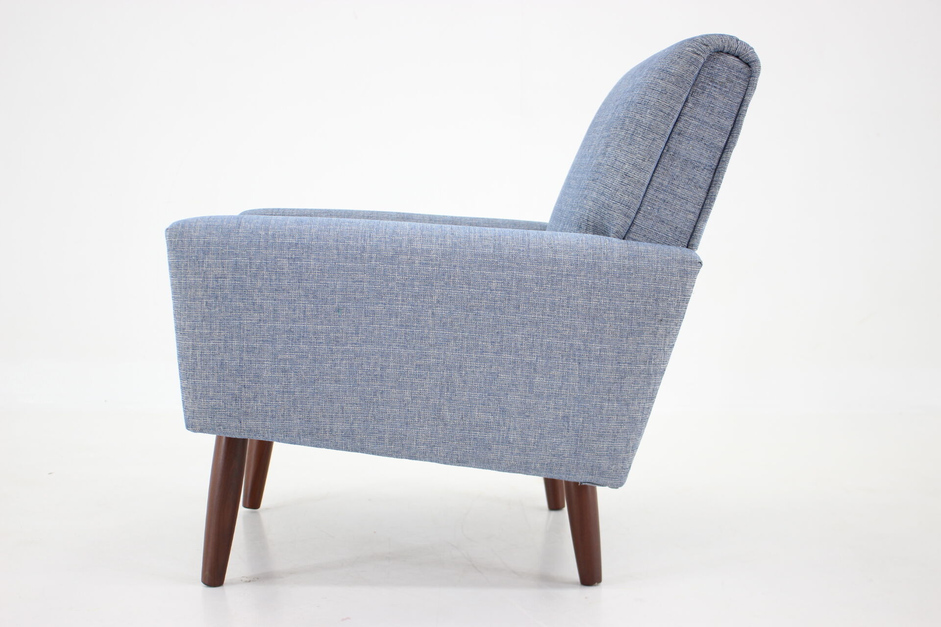 1960s Danish Teak Armchair -Newly upholstered