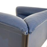 Poltrona Frau Interlude leather armchair by Marco Zanuso