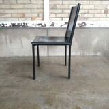 2 vintage coral chairs matteo grassi 1980