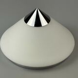 60s 70s ceiling lamp or wall lamp by Limburg Leuchten Germany glass chrome