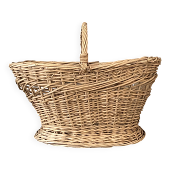 Old wicker basket
