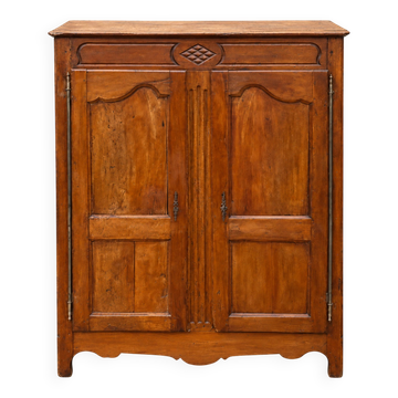 Armoire ancienne à deux portes XVIIIeme français campagne