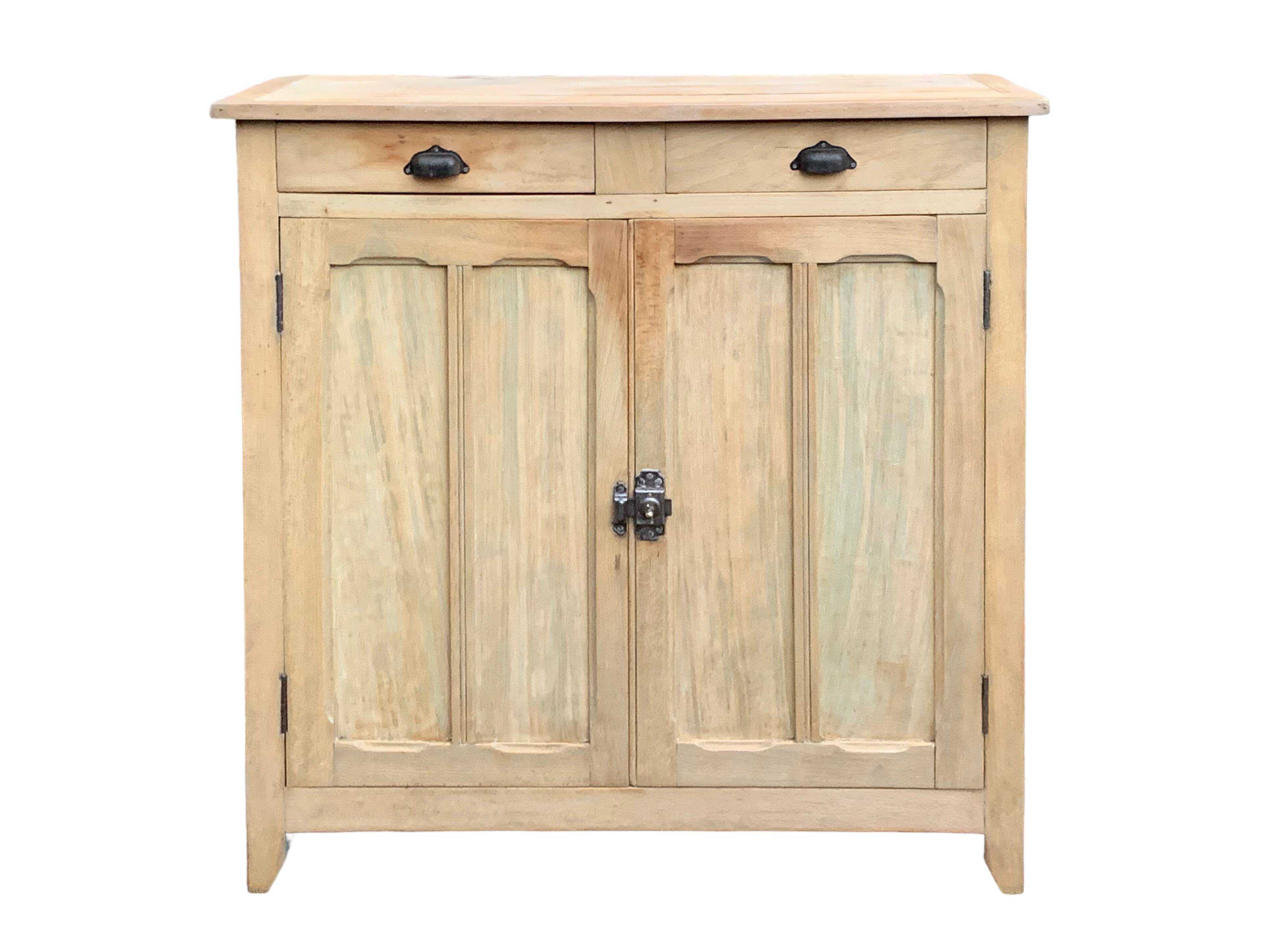 Buffet parisien ancien bois brut