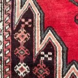 Handmade Persian vintage mazlaghan rug 130x190 cm