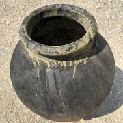18th-century ancient terracotta wine jar