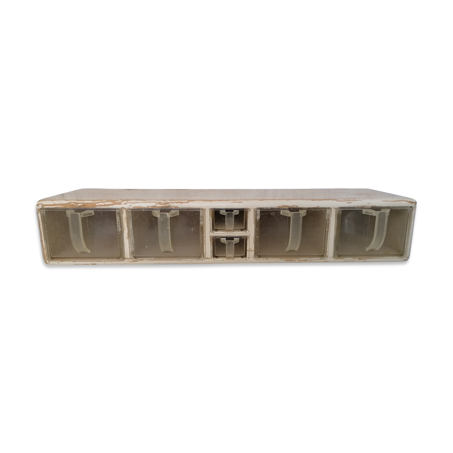 Storage with drawers to lay or fix "Plexibronze"