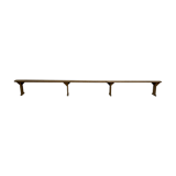 Wooden bench