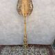 1950s Rattan Floor Lamp in the Style of Louis Sognot, France