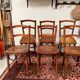 6 anciennes chaises bistrot