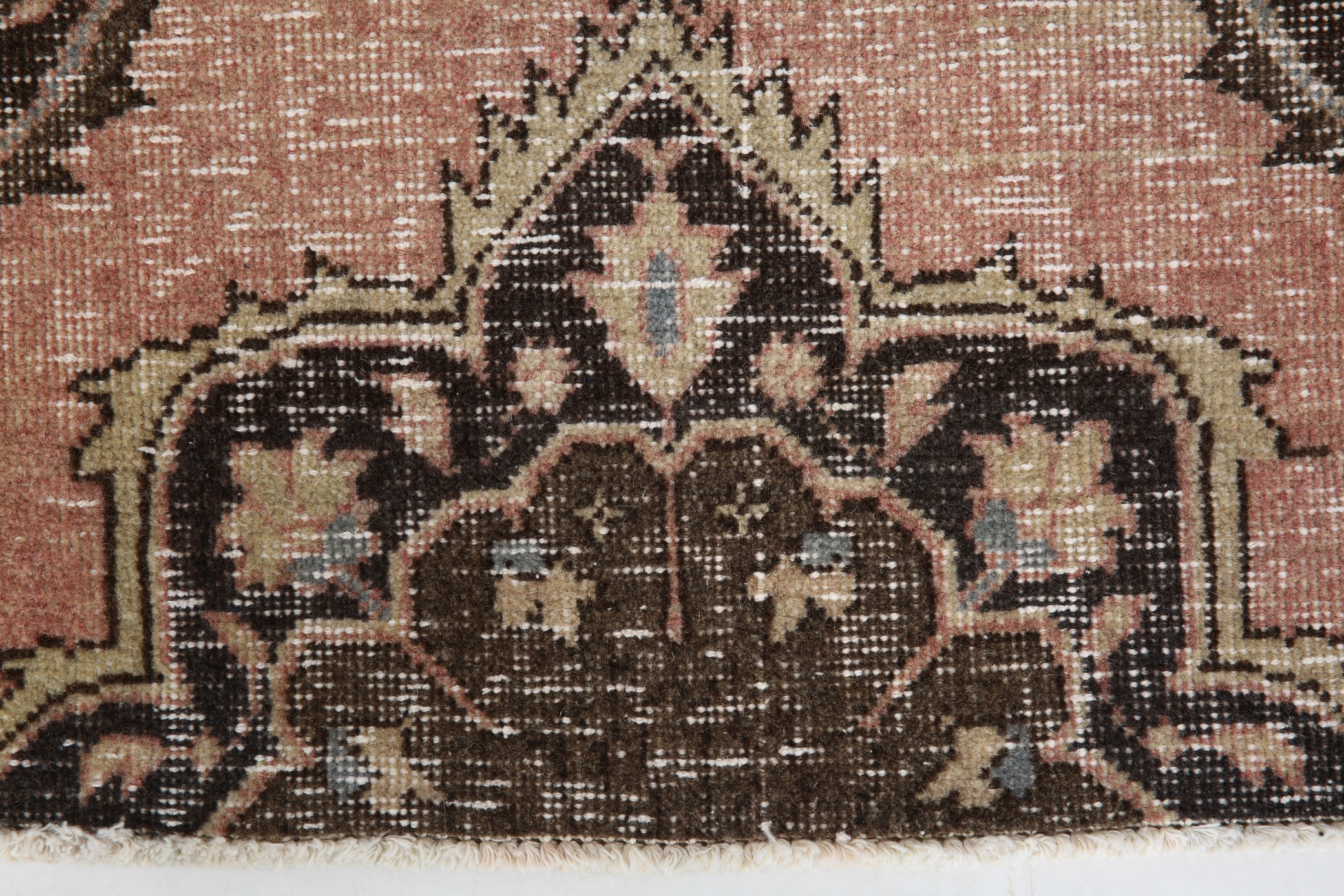 Oriental antique wool vintage rug 232x144cm