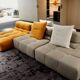 Istos dark gray round rug best price
