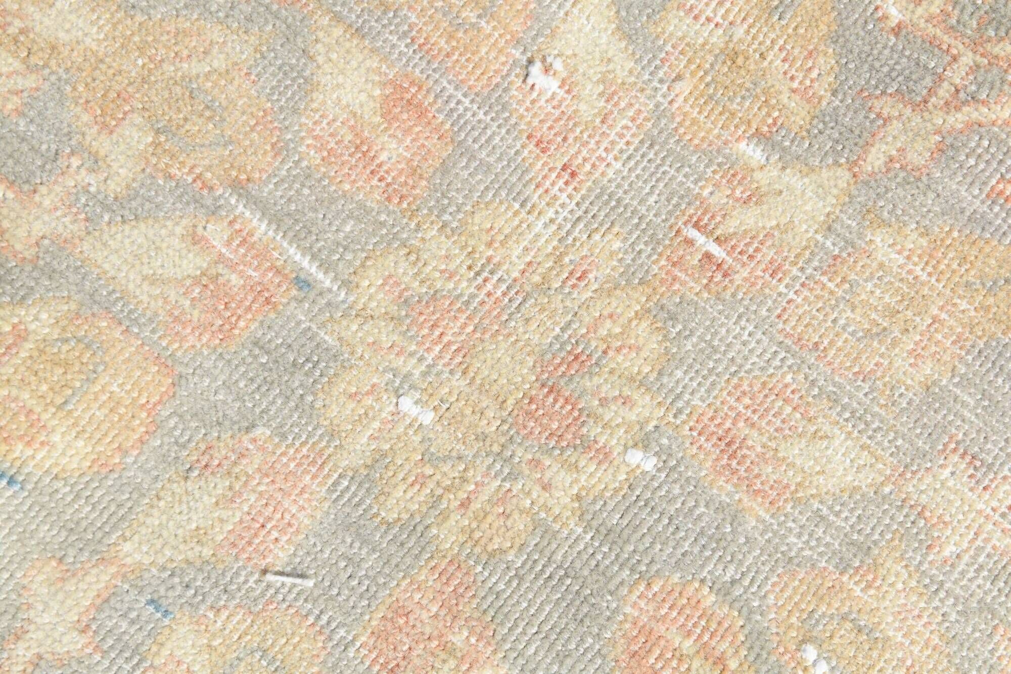 Shades Of Pink Large Vintage Persian Carpet, Hand Knotted Rug, 282x426 Cm