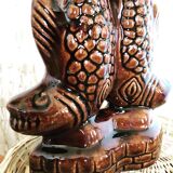 Double fish vase