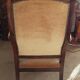 Ochre Voltaire armchair