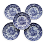 5 flat plates Lunéville Tradition special grand fire