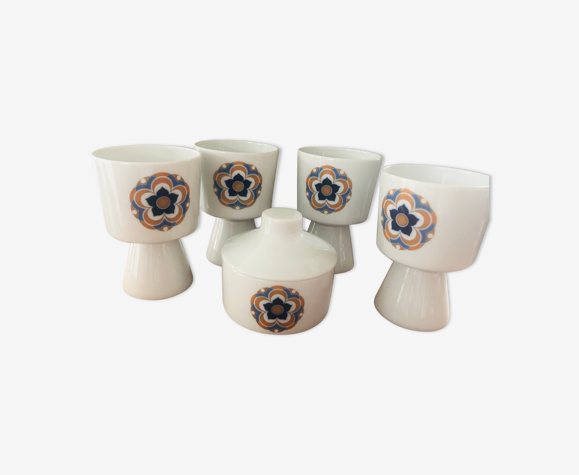 Service a café seventies de fabrication allemande Hutschenreuther